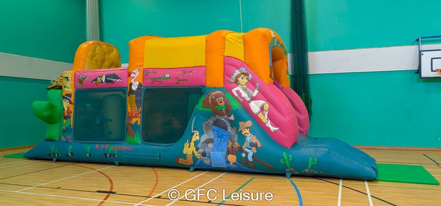 Wild West / Cowboy Theme Inflatable Activity Run - Fun for Kids | GFC
